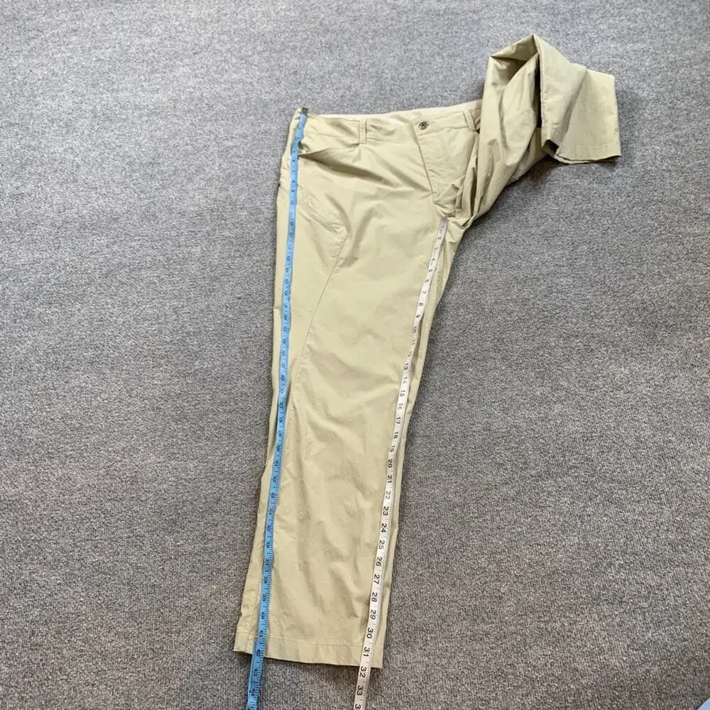 The North Face Pants Mens 40 Cream Paramount Nylon Stretch Pocket Outdoor Hiking